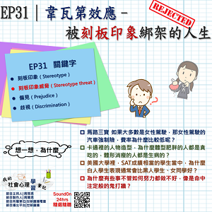 EP31｜韋瓦第效應–被刻板印象綁架的人生